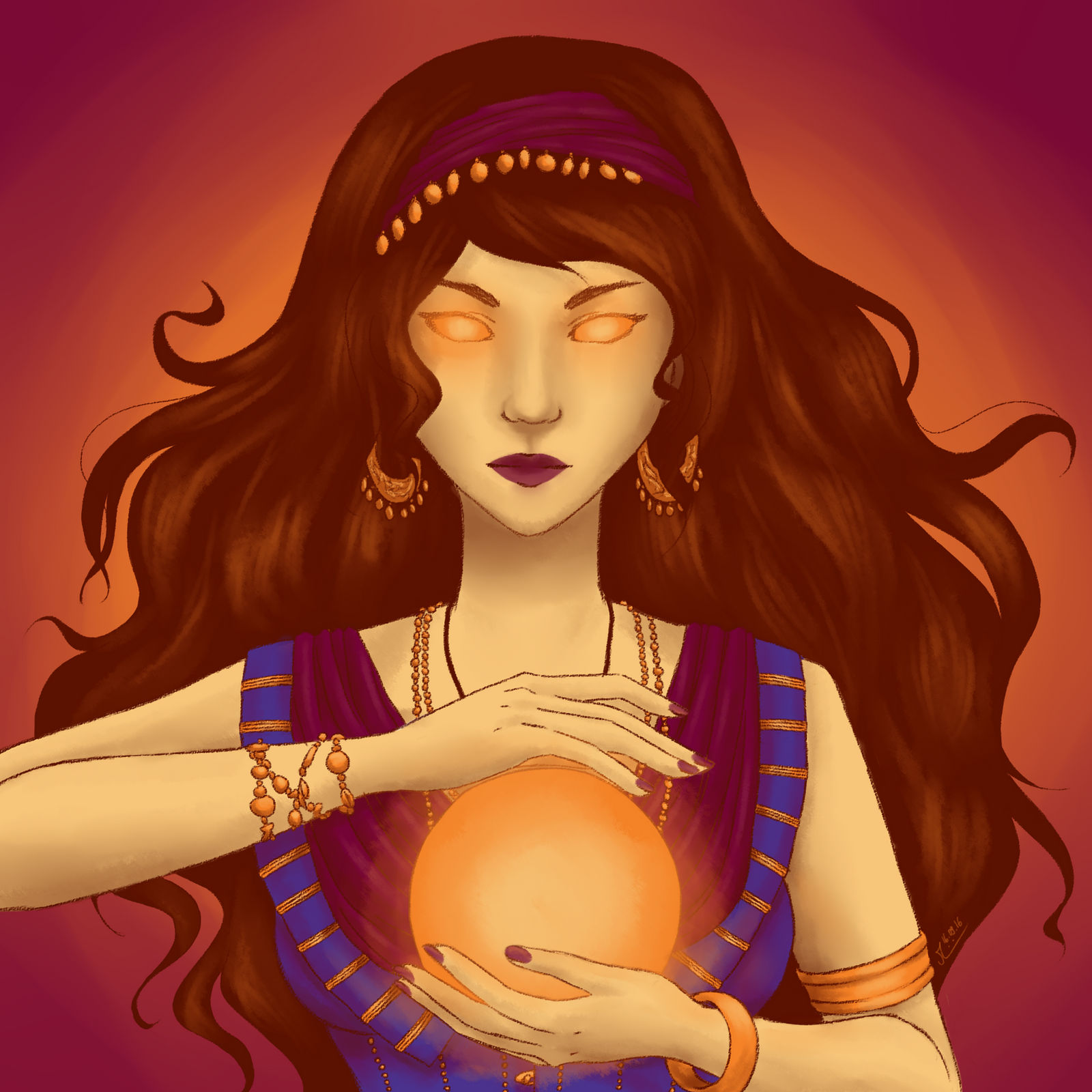 Divination Witch by Maureen-of-Eawy on DeviantArt