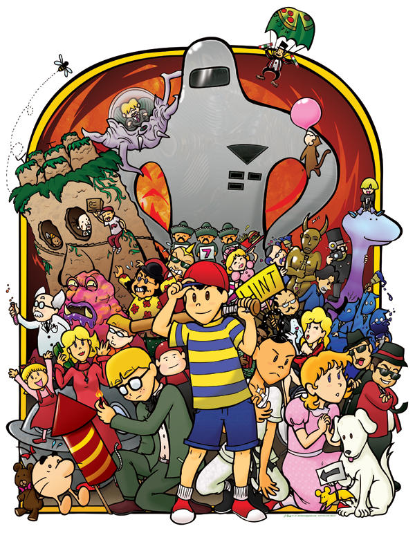 Earthbound Deviantart Earthbound by geeksnextdoor on DeviantArt