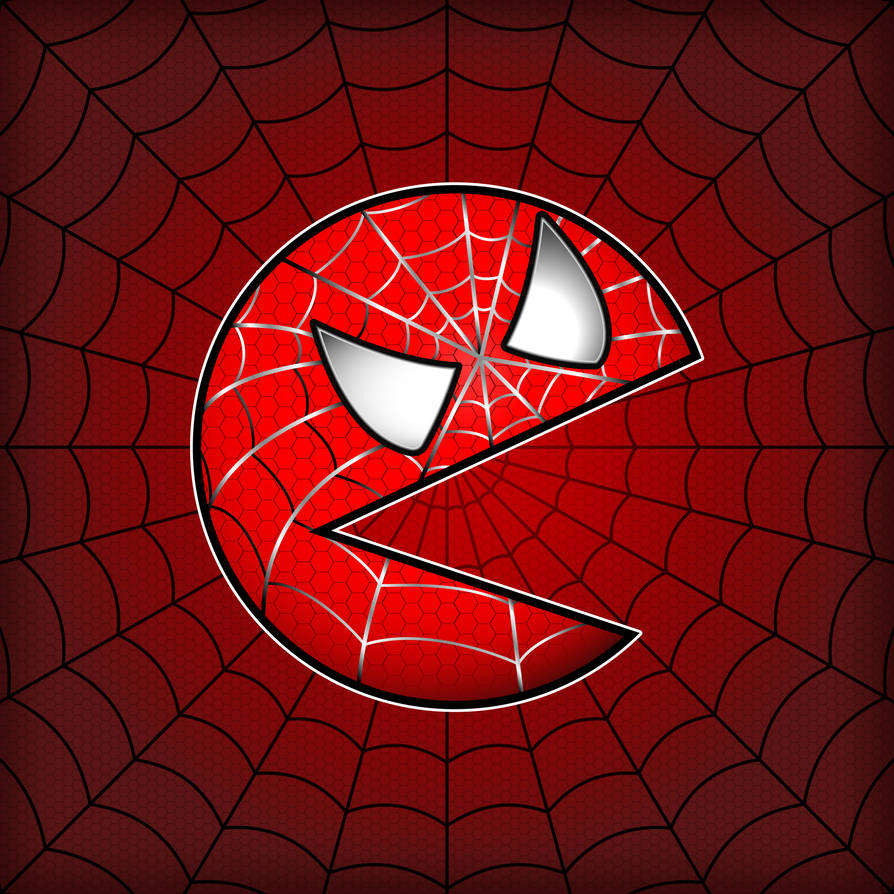 Spider Pacman Pacman Spiderman Red Suit / Traje Rojo by BernatPAC on DeviantArt