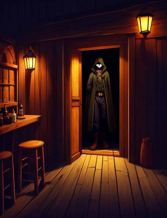 Shadow figure in door #04 by FutureRender on DeviantArt