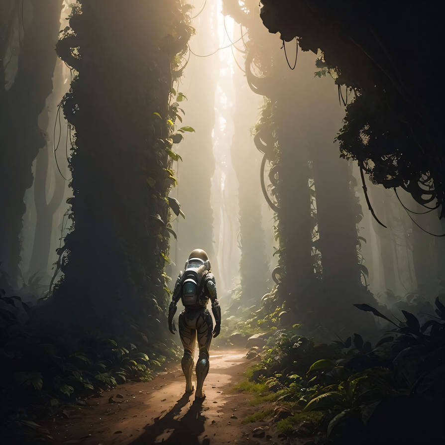 Alien Jungle - Strange Worlds 01071 by FutureRender on DeviantArt