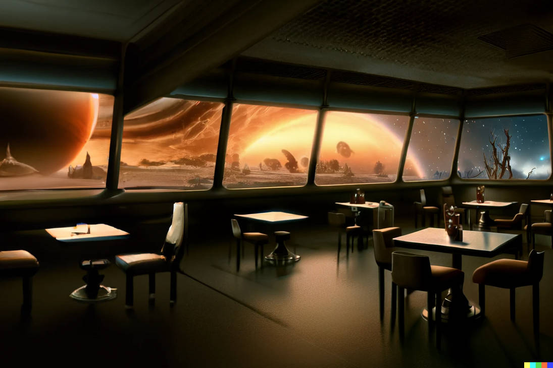 Restaurant At The End Of The Universe 3 By FutureRender On DeviantArt Restaurant at the end of the universe 3 by futurerender on deviantart