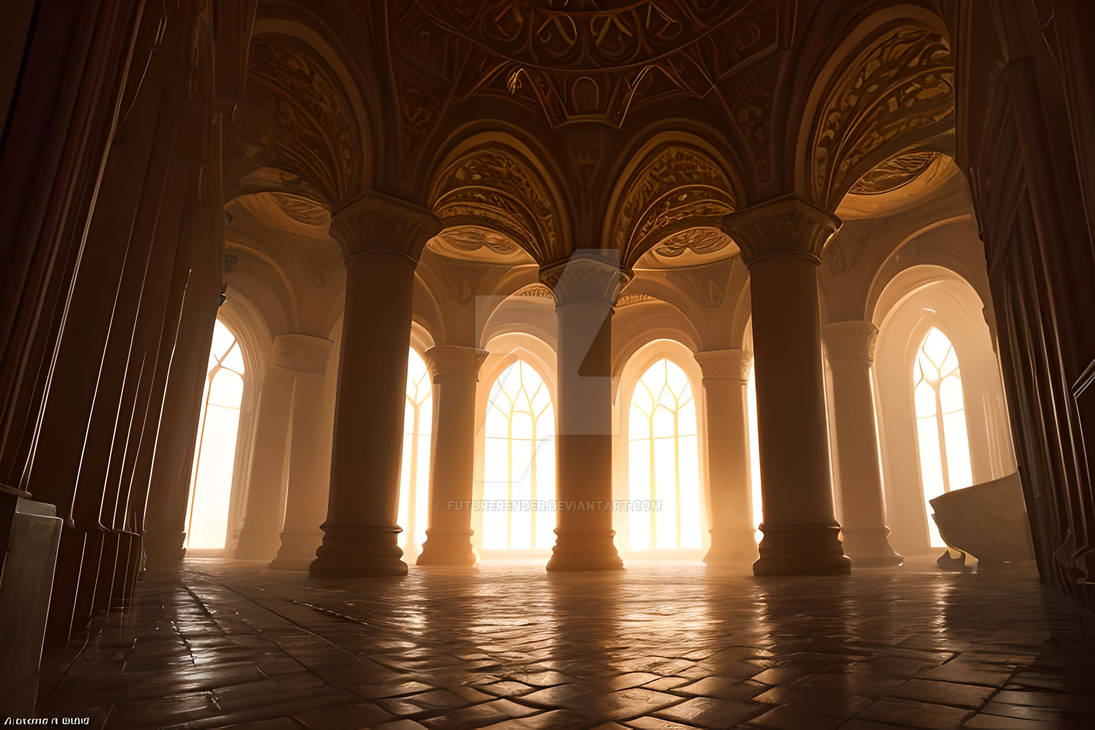 02677 temple interior by FutureRender on DeviantArt