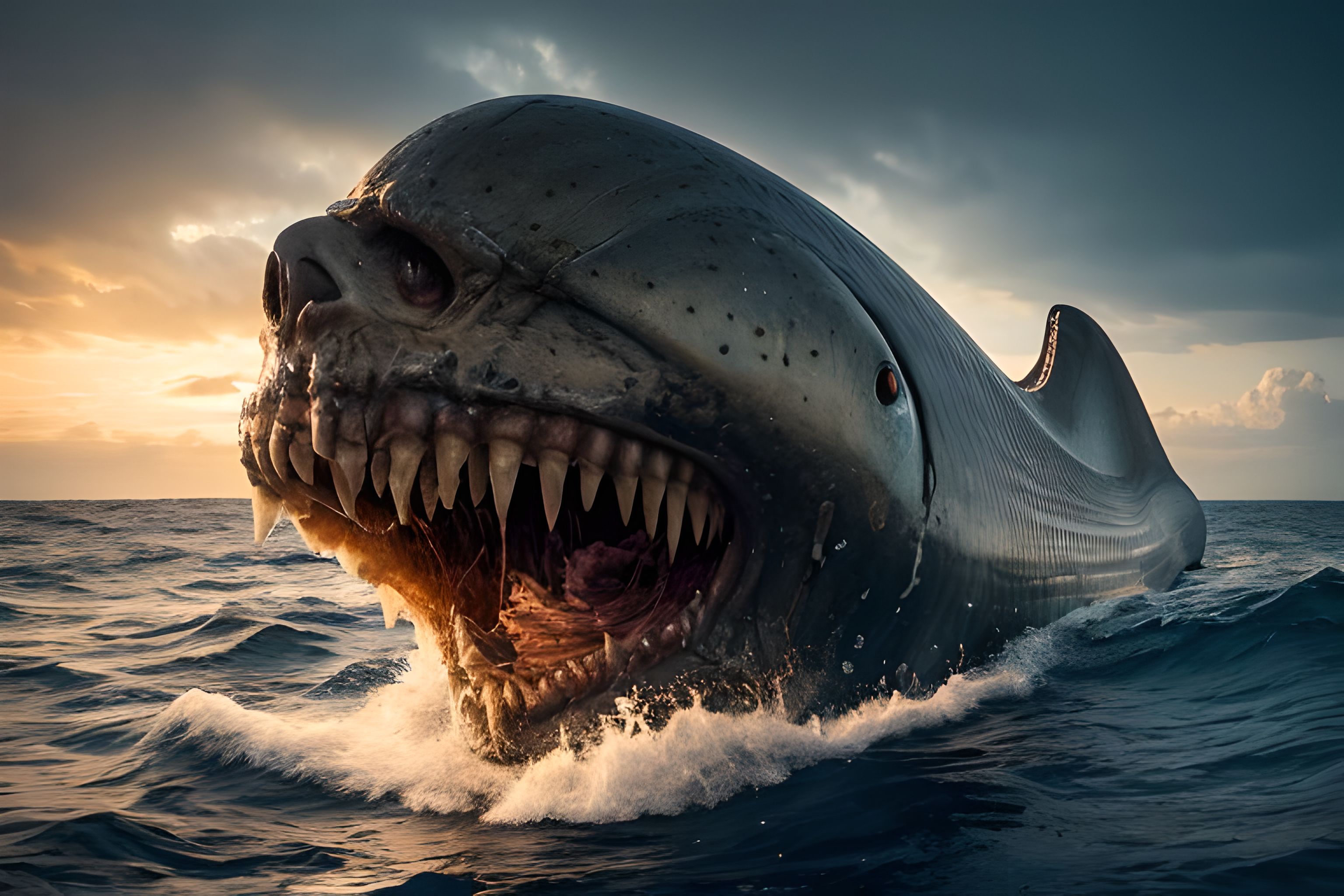 Shark-Whale Mutant by FutureRender on DeviantArt