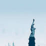 Statue Of Liberty New York A.I Illustration