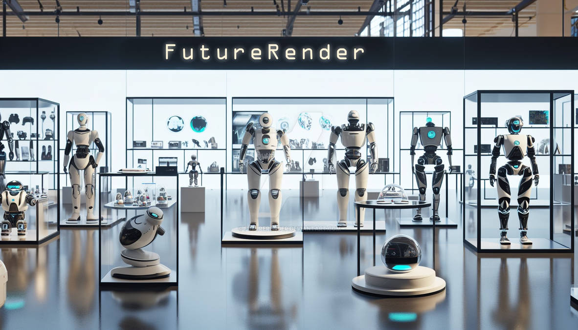 Robot Shop by FutureRender on DeviantArt