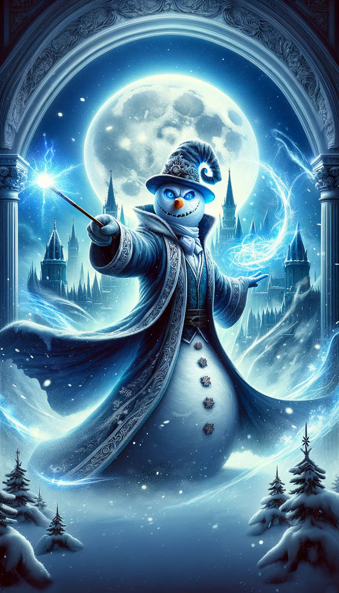 Snowman Wizard by FutureRender on DeviantArt