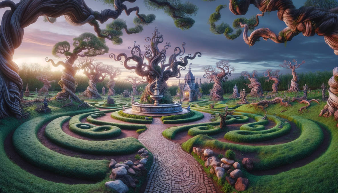 Fantasy Garden by FutureRender on DeviantArt