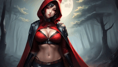 Red Riding hood stroll by FutureRender