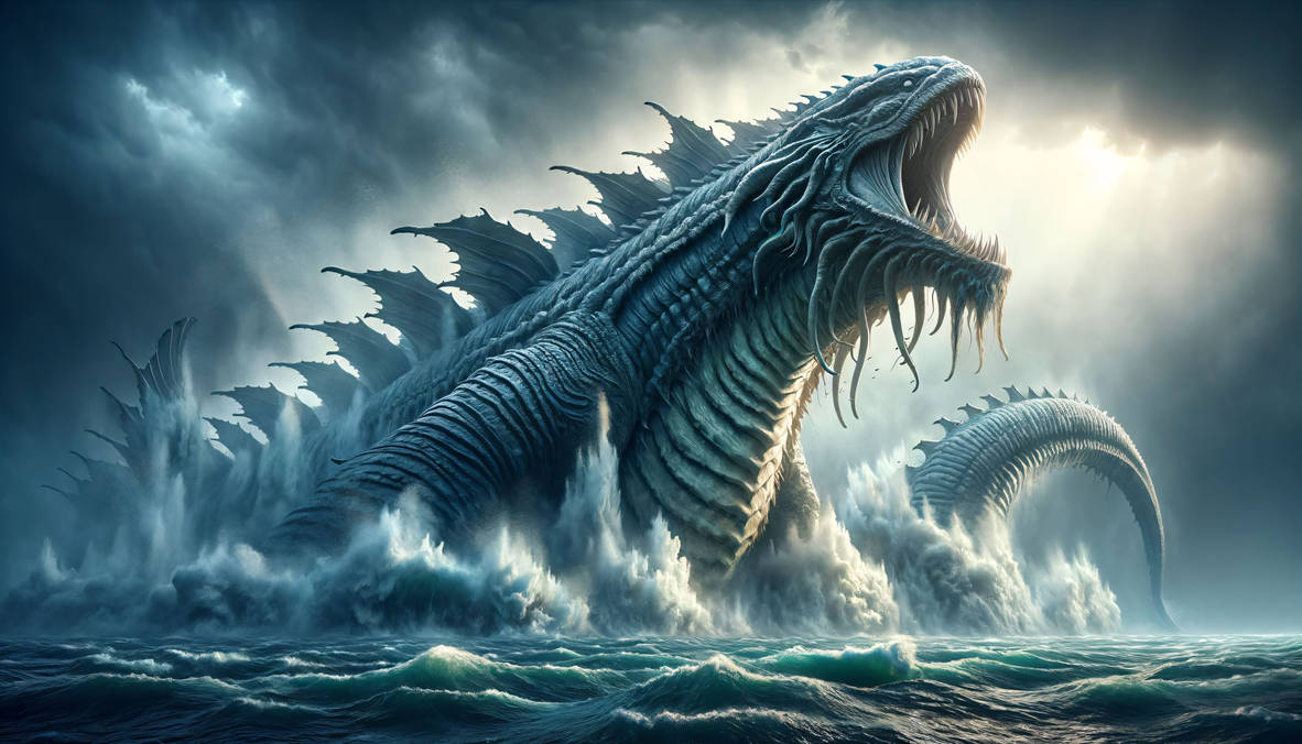 Giant Sea monster Leviathan By FutureRender On DeviantArt giant-sea-monster-leviathan-by-futurerender-on-deviantart