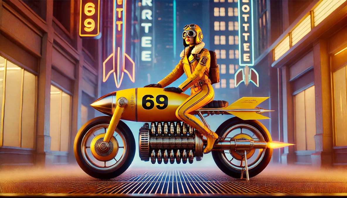 Rocket 69 Prototype Motorcycle by FutureRender on DeviantArt