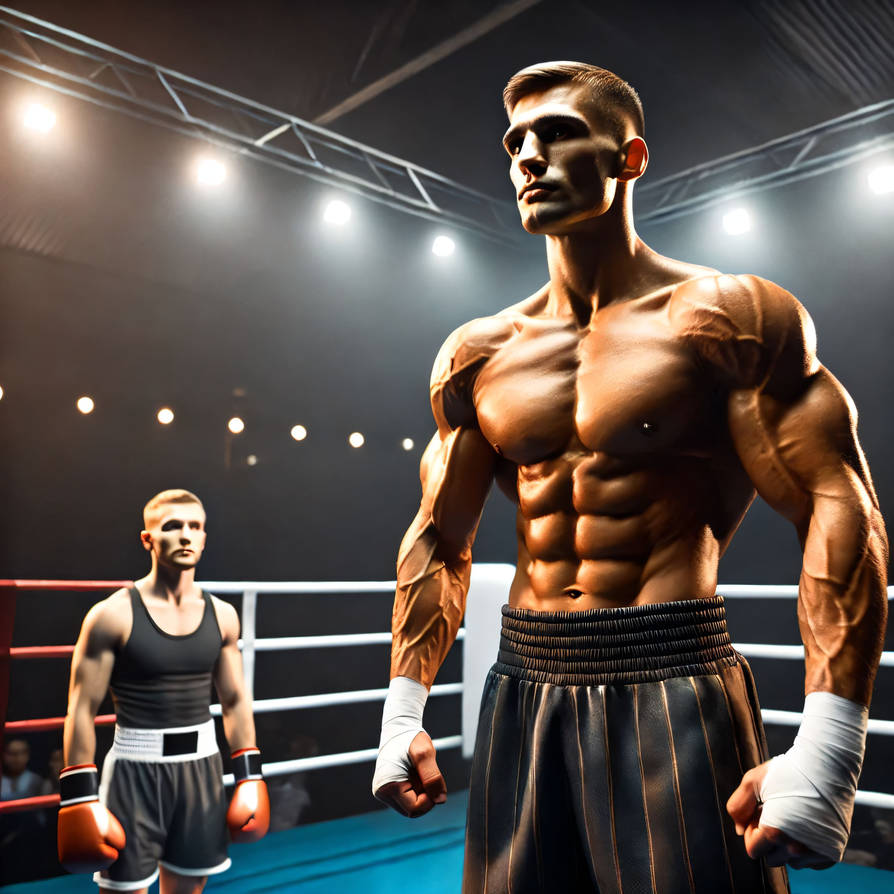 Boxer Abs.pdf boxer rock hard abs in the ring by FutureRender on DeviantArt