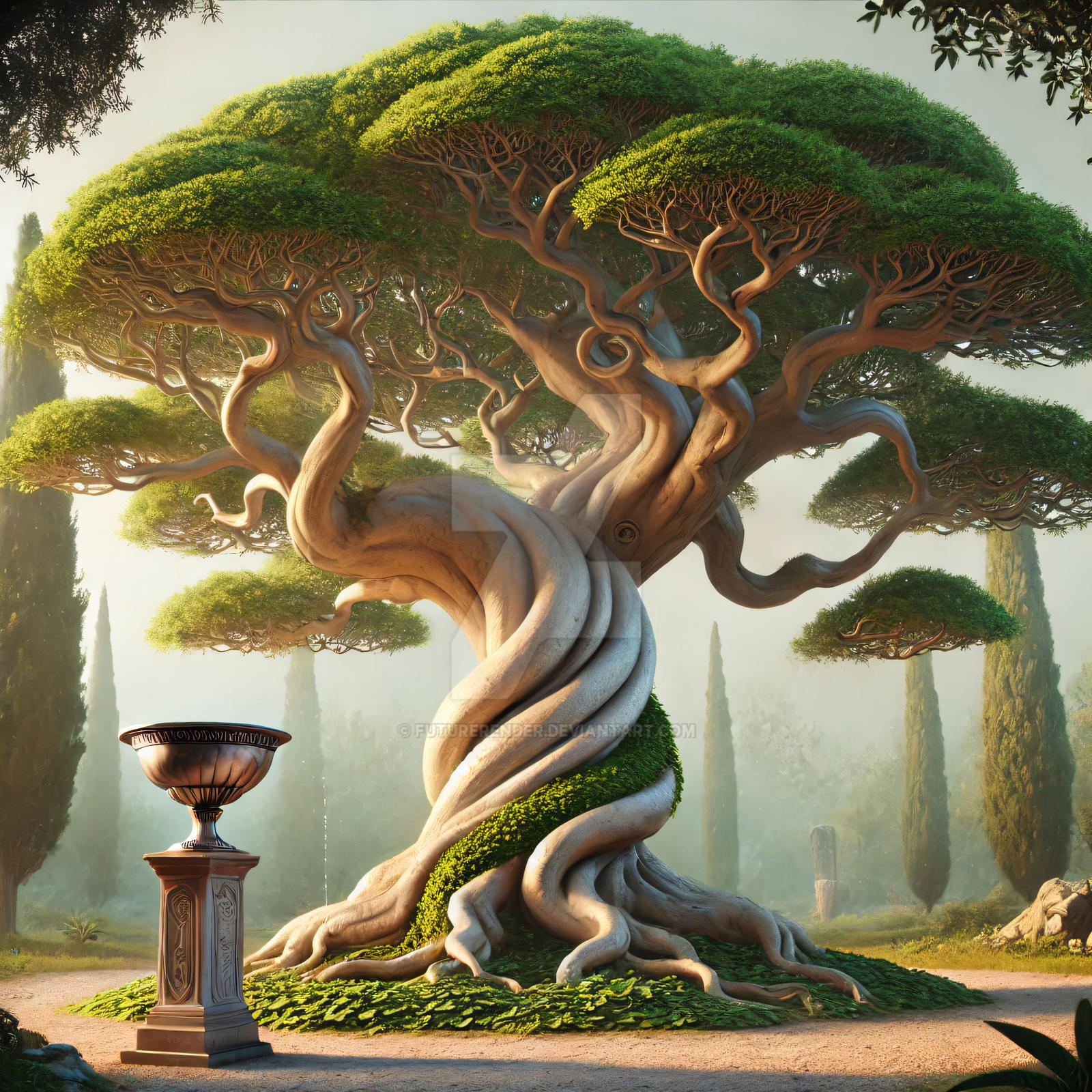 Tree Render Deviantart A beautiful tree by FutureRender on DeviantArt