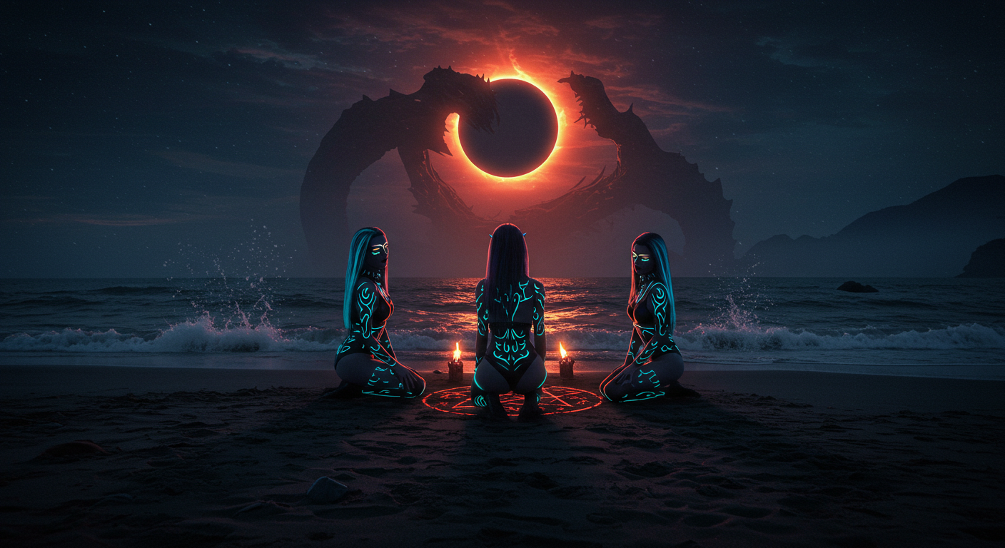 Beach Ritual (82) by FutureRender on DeviantArt