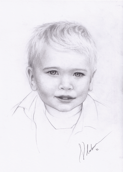 Blond Boy Portrait