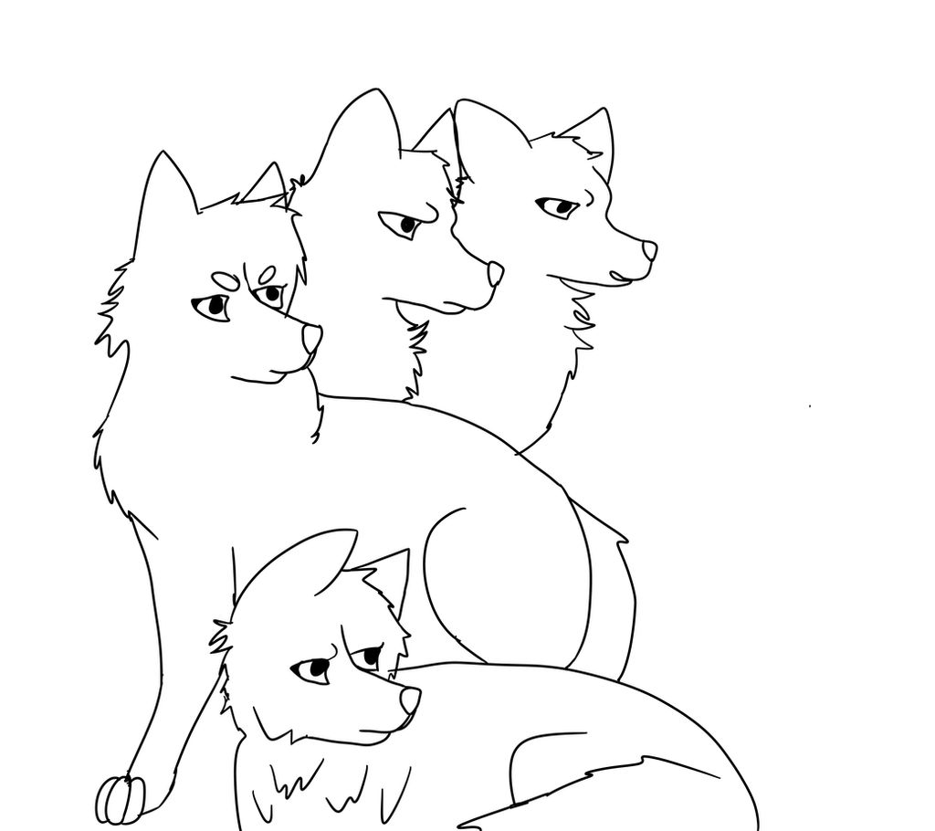 Wolf Pack Base free by OkamiOrange on DeviantArt