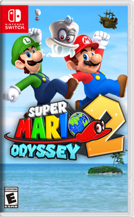 Super Mario Odyssey 2 (Box-Art Concept) by Big-Z-2015 on DeviantArt