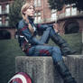 Female Captain America - Civil War #30