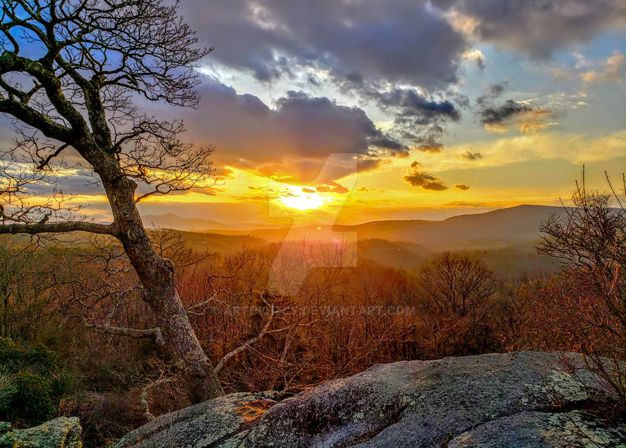 Sunset from Raven Rock by artdigitly on DeviantArt