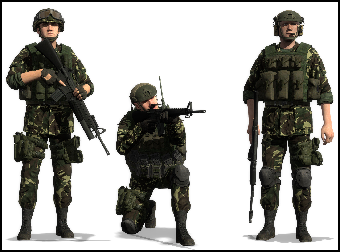 Generic South Americanish Army [WIP] by bottlefanatic on DeviantArt