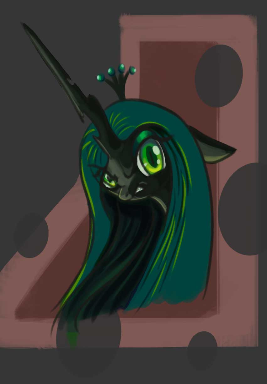 Queen Chrysalis Sketch