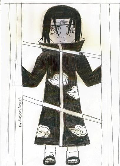 Itachi Looking Out The Window