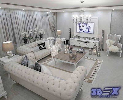 Modern Art Deco Living Room Decor And Furniture By Gamilaalex20 On Modern Art Deco Living Room Decor And Furniture By