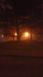 Man it's foggy out...