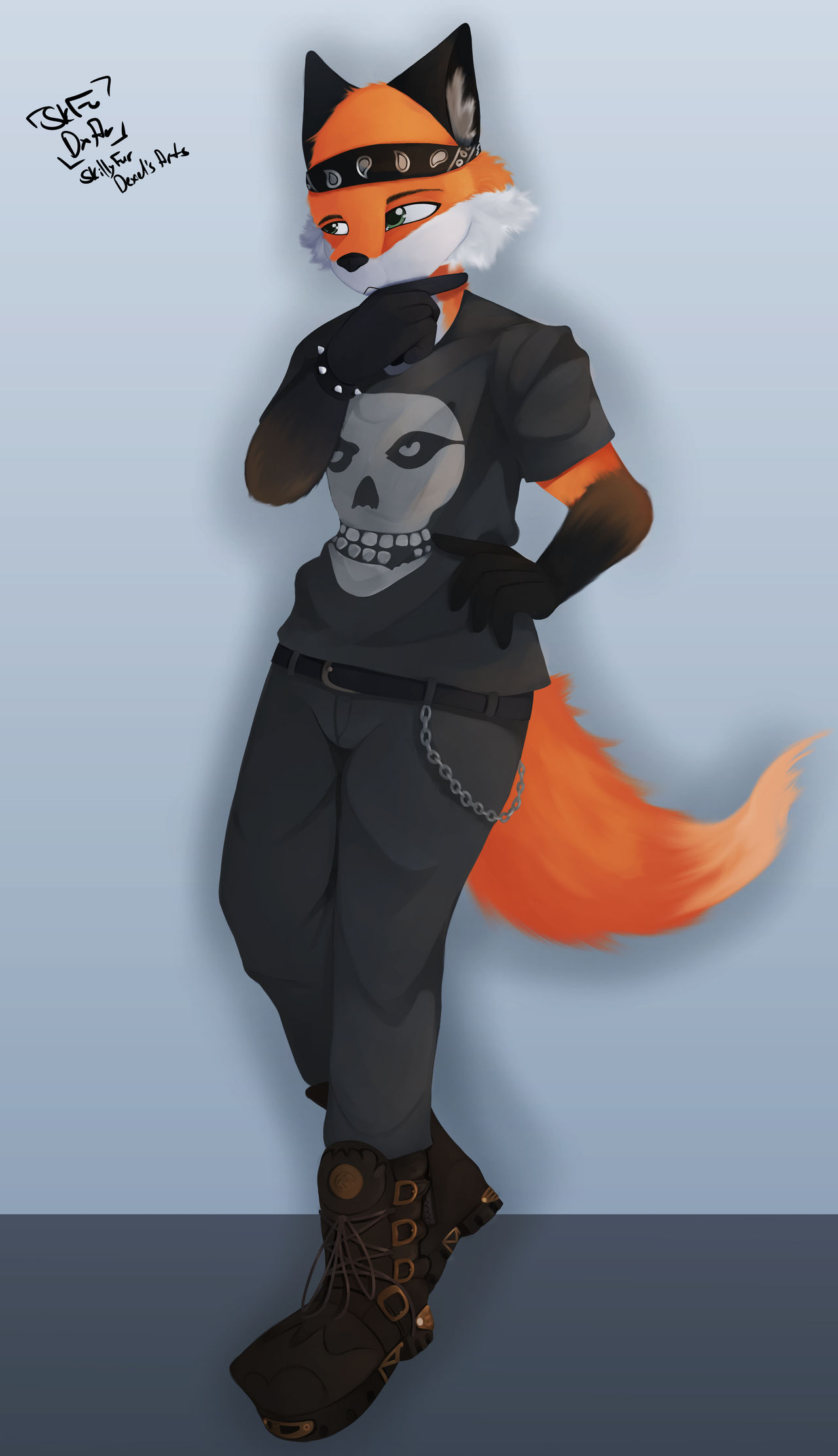 Fox Character Deviantart Fox Commission by DexelsArts on DeviantArt
