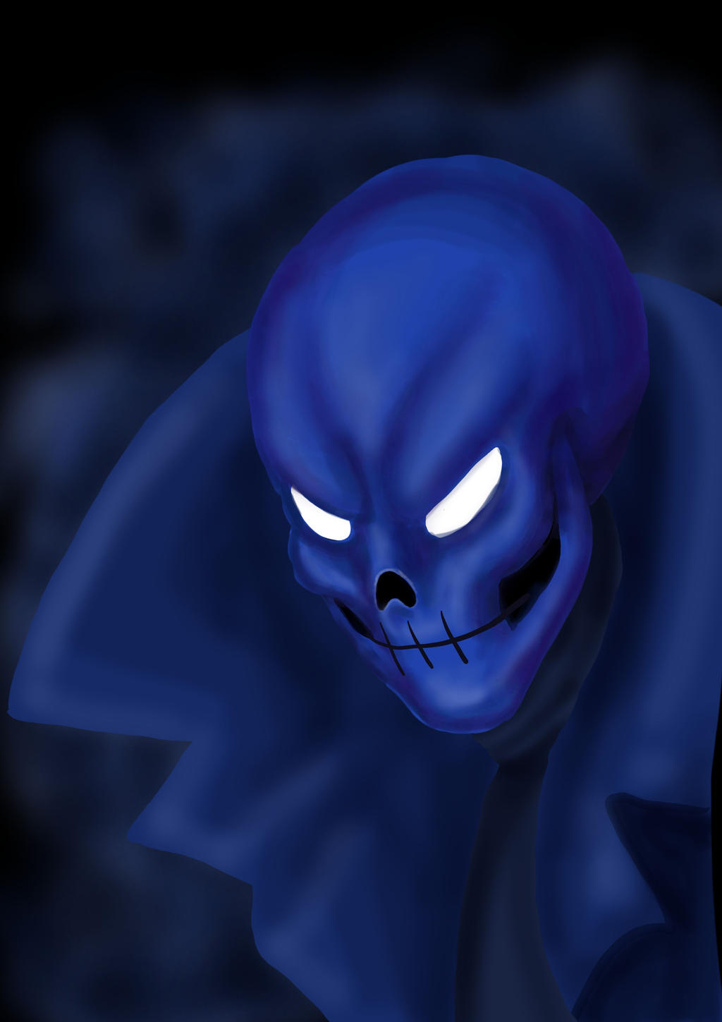 Blue Ghost Many The Blue Ghost by RDawnART on DeviantArt