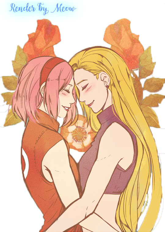 NARUTO SAKURA HARUNO X INO YAMANAKA RENDER 01 By FuahMew On DeviantArt naruto-sakura-haruno-x-ino-yamanaka-render-01-by-fuahmew-on-deviantart