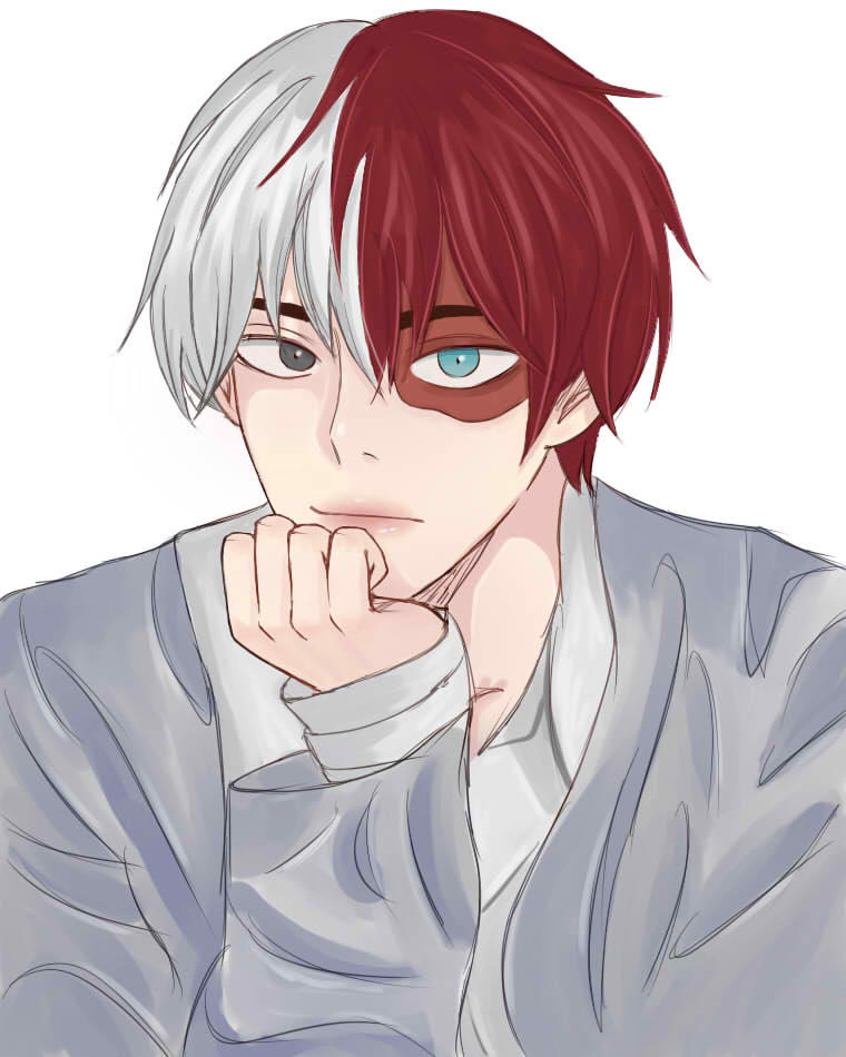 Todoroki Fanart. by novaa05 on DeviantArt