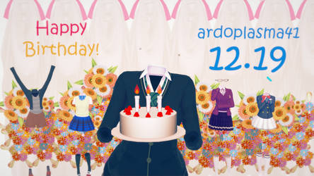 Happy Birthday ardoplasma41! (Invisible version) by unkownsupat