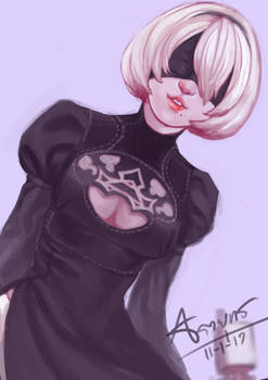 2b fanart