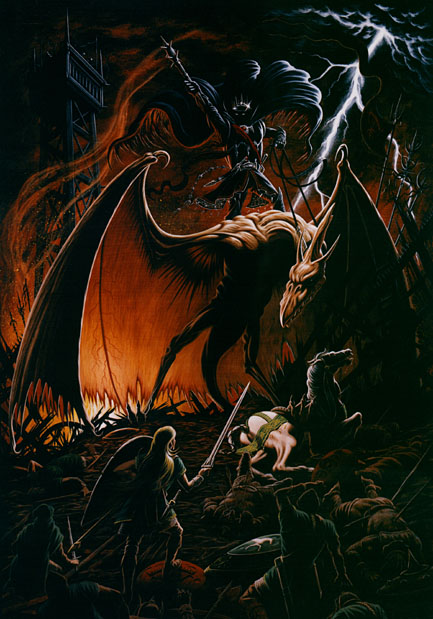 Black Eowyn and The Nazgul