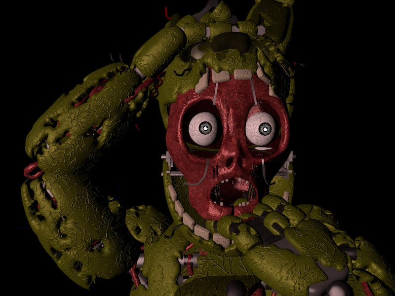 Springtrap Dying springtrap saliendo de la muerte (fnaf) by pablotryu33 on DeviantArt