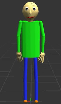Polyester Mod Baldi I got a new baldi model by parappa1234 on DeviantArt