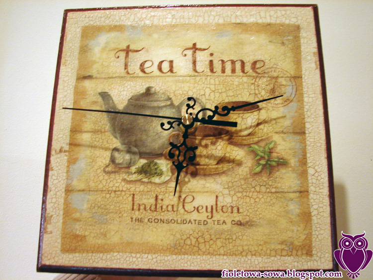 Tea time clock