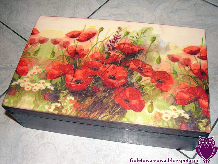 Poppy tea box