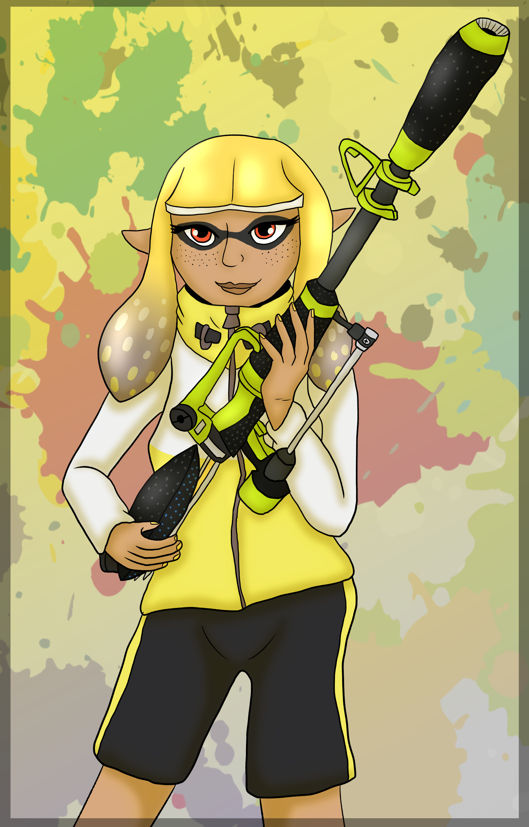 Splatoon Agent Animation Splatoon - Agent 4 by Strayhowl on DeviantArt