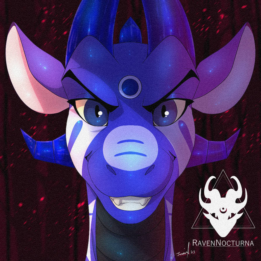 Azule Face Commission - Azule by RavenNocturna on DeviantArt
