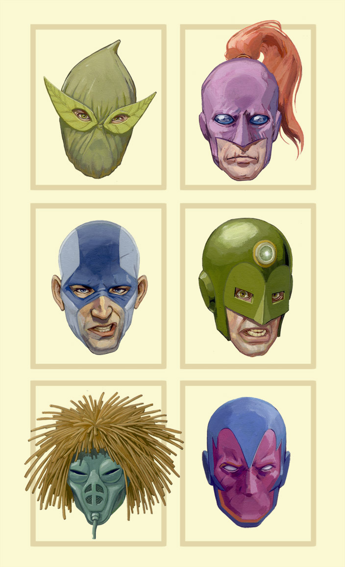Maggia Heads by JoriB