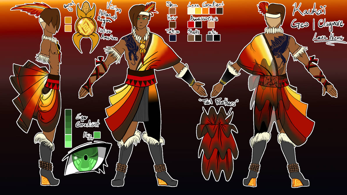 Kai Genshin Ref by SavvyQueen18 on DeviantArt