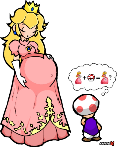 Pregnant Peach