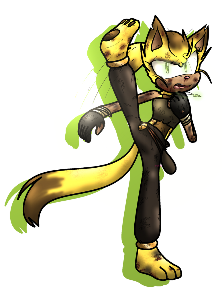 Deviantart Rabbit Kick KICK by F0XBIT on DeviantArt
