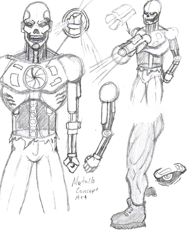 Metallo Line Art by MetalPudding