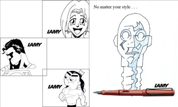 Lamy Pens by MetalPudding