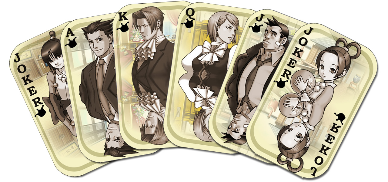 Ace attorney characters active Greeting Card for Sale by