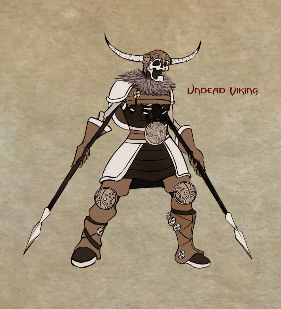 Undead VIking by EnRuin on DeviantArt