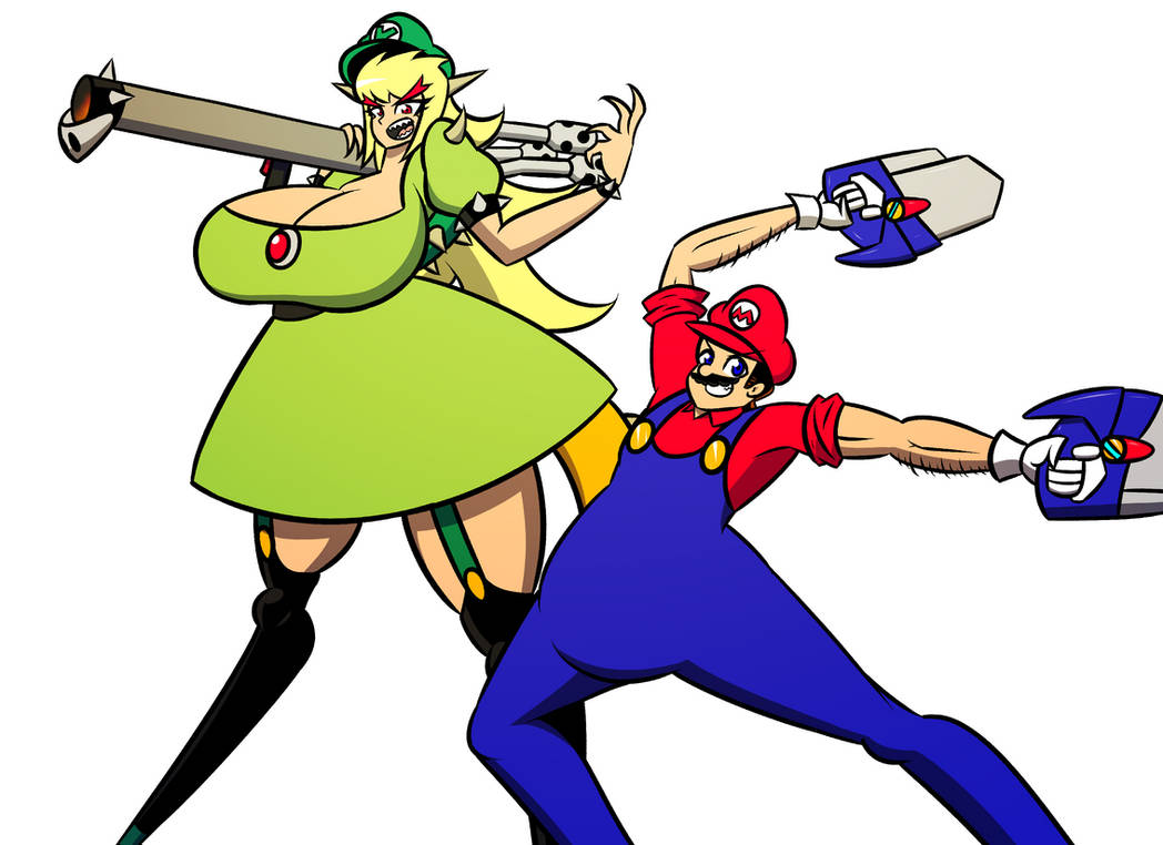 Bowsette Rescate Mario and Bowsette by Notori0us7 on DeviantArt